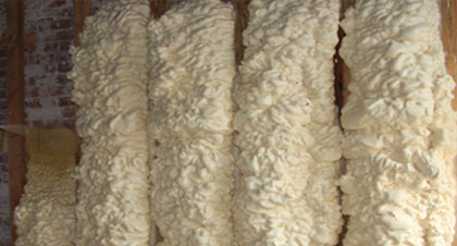 open-cell spray foam for Homestead applications